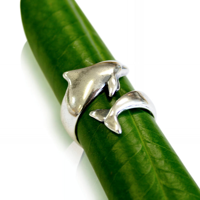 Dolphin Ring - Moon Raven Designs