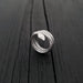 Colubrid Snake Wrap Ring - Solid Hand Cast 925 Sterling Silver - Oxidised Polished Finish - Sizes 4 to 11