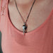 Engraved Raven Skull Pendant Necklace - Solid Hand Cast Stainless Steel - Polished Finish - Multiple Chain Options - Unisex Bird Skull Gift
