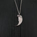 Large Bear Claw Pendant Necklace - Solid 925 Sterling Silver - Bear Claw Statement Piece - Life Size Bear Claw Gift For Him - Gift For Her