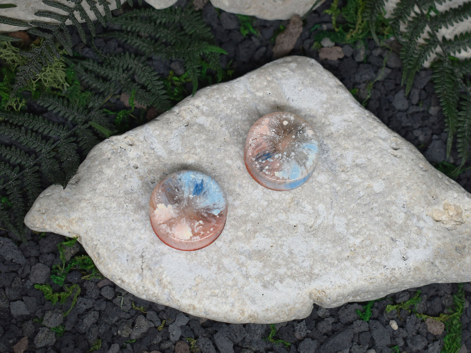 Ear Tunnels 28mm | Pair | Ear Plugs | Gauge Earrings | Gauged Plugs | Resin #99