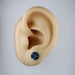 Magnetic_Clip_On_Invisible_Clipon_Stud_Pierced_Nonpierced_Earring_Earrings_Ear_FlatBack_Flat_Back__Navy_Blue_Irridescent_Druzy_Resin_8mm