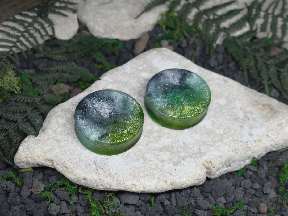 Ear Tunnels 42mm | Pair | Ear Plugs | Gauge Earrings | Gauged Plugs | Resin #67