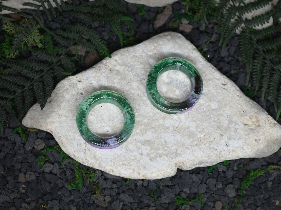 Thick-Wall Ear Tunnels 40mm | Pair | Ear Plugs | Gauge Earrings | Gauged Plugs | Resin #76
