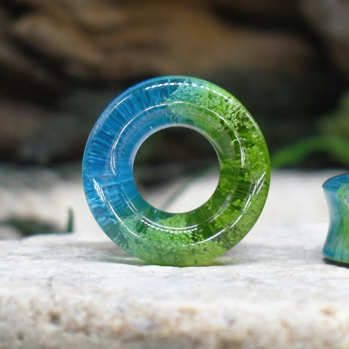 Thick-Wall Ear Tunnels 28mm | Pair | Ear Plugs | Gauge Earrings | Gauged Plugs | Resin #94