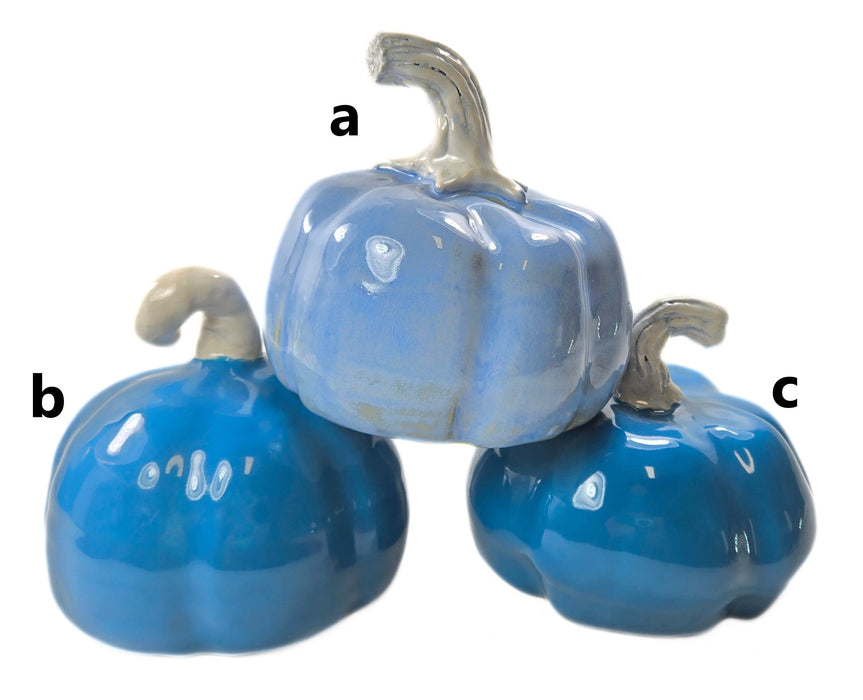 pumpkins handmade ceramic Thanksgiving decor, fall decor, FREE SHIPPING