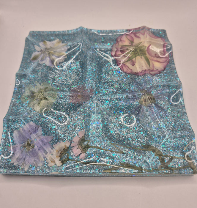 Floral Jewelry Tray