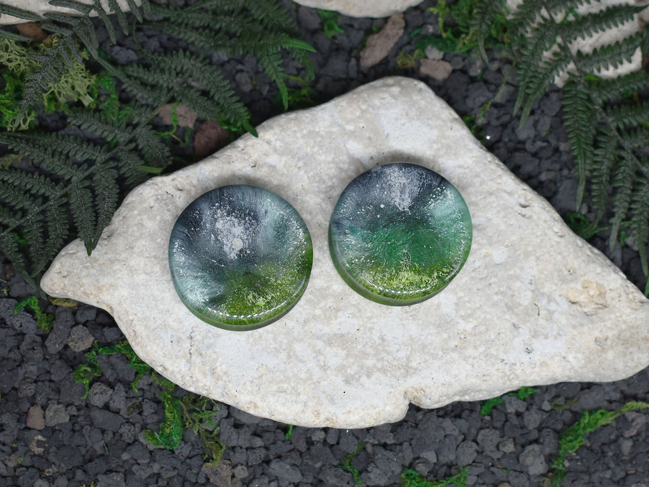 Ear Tunnels 42mm | Pair | Ear Plugs | Gauge Earrings | Gauged Plugs | Resin #67