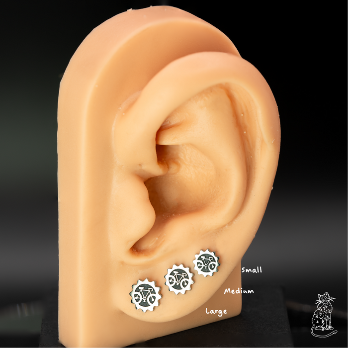 bike on cog on ear sizes