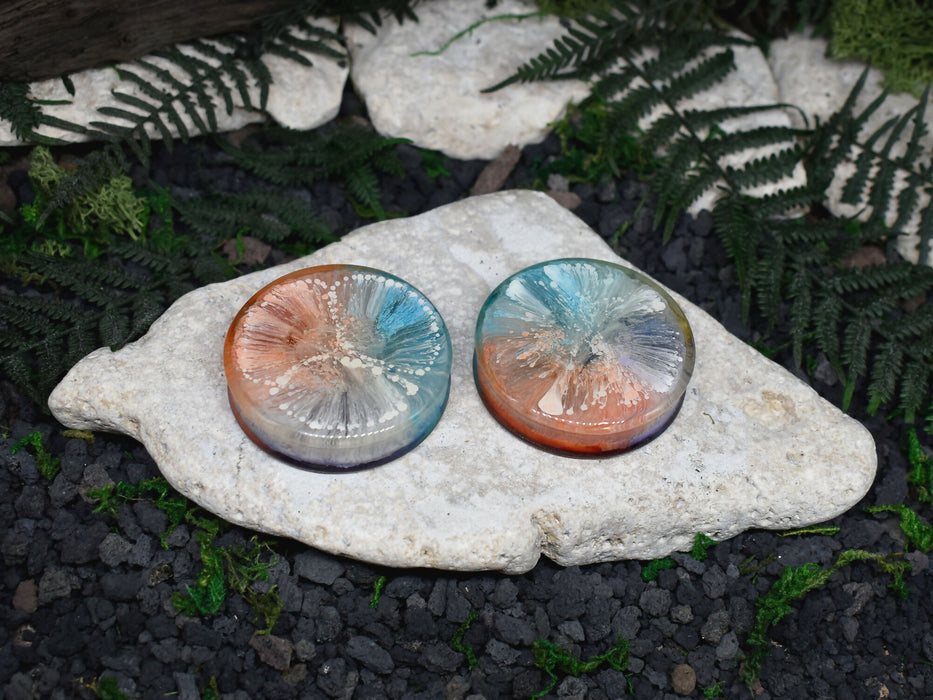 Ear Tunnels 50mm | Pair | Ear Plugs | Gauge Earrings | Gauged Plugs | Resin #50