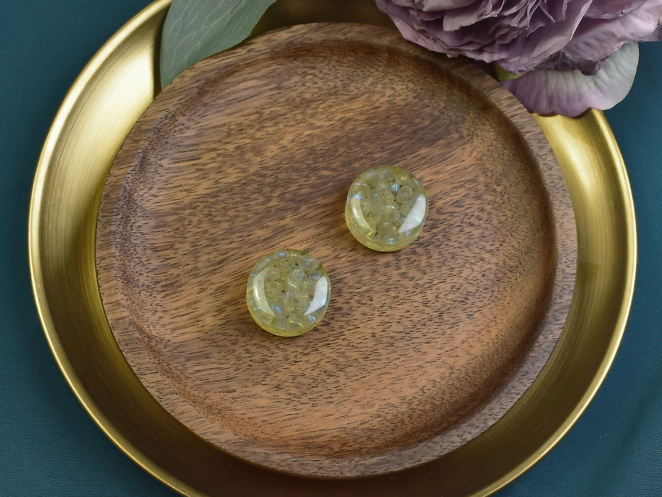 Ear Plugs 25mm Stone | Pair | Ear Plugs | Gauge Earrings | Gauged Plugs | Resin #522