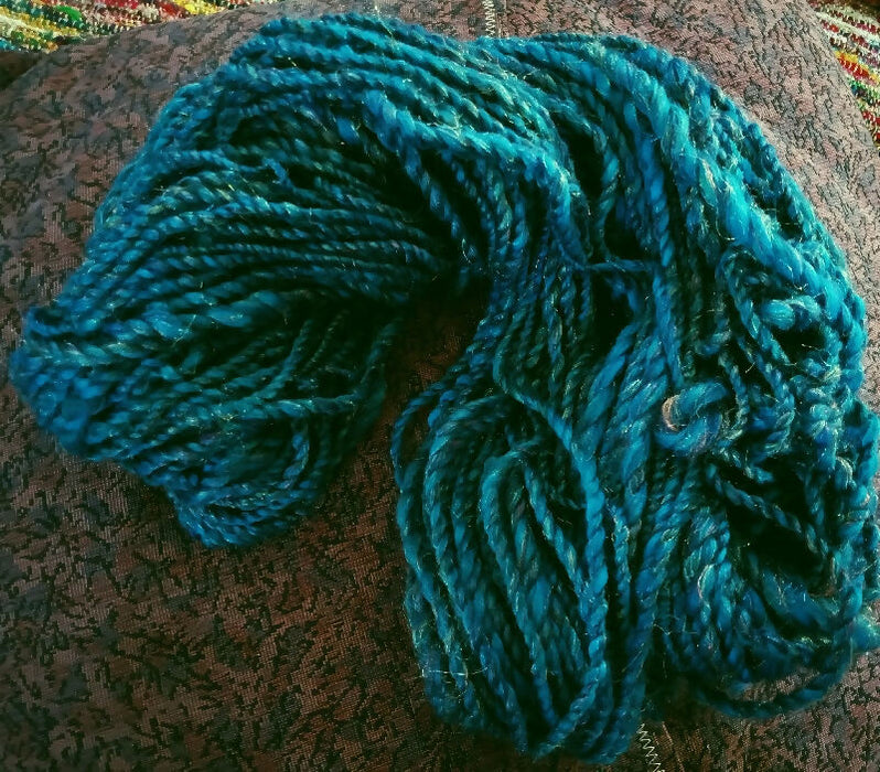 90 ydsdeepturquoisewooltencel2s