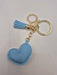 Blue Heart Keychain