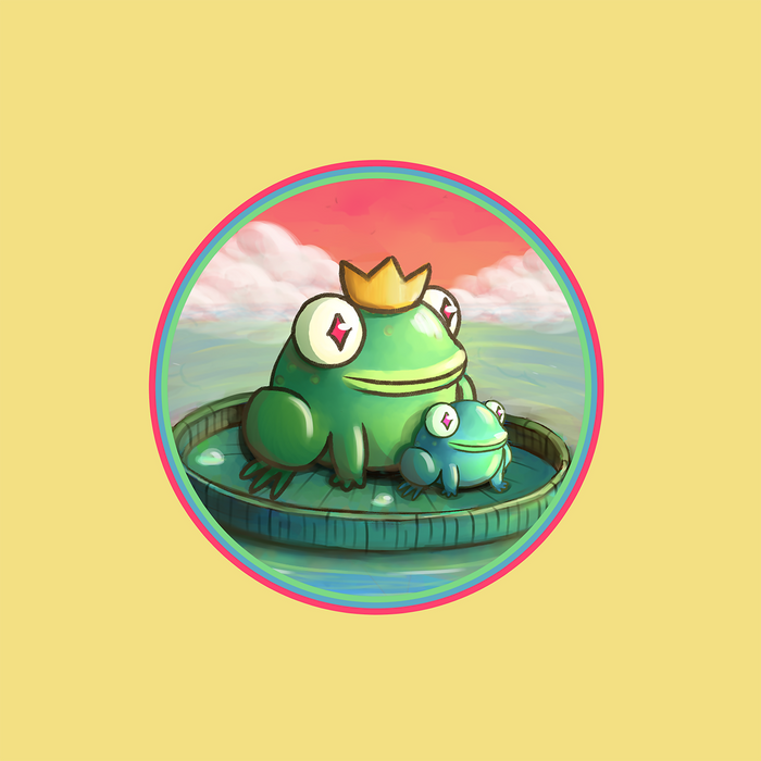High Resolution Art File - Ribbit (Print Yourself)