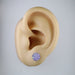 Magnetic_Clip_On_Invisible_Clipon_Stud_Pierced_Nonpierced_Earring_Earrings_Ear_FlatBack_Flat_Back_Purple_Irridescent_Druzy_Resin_8mm