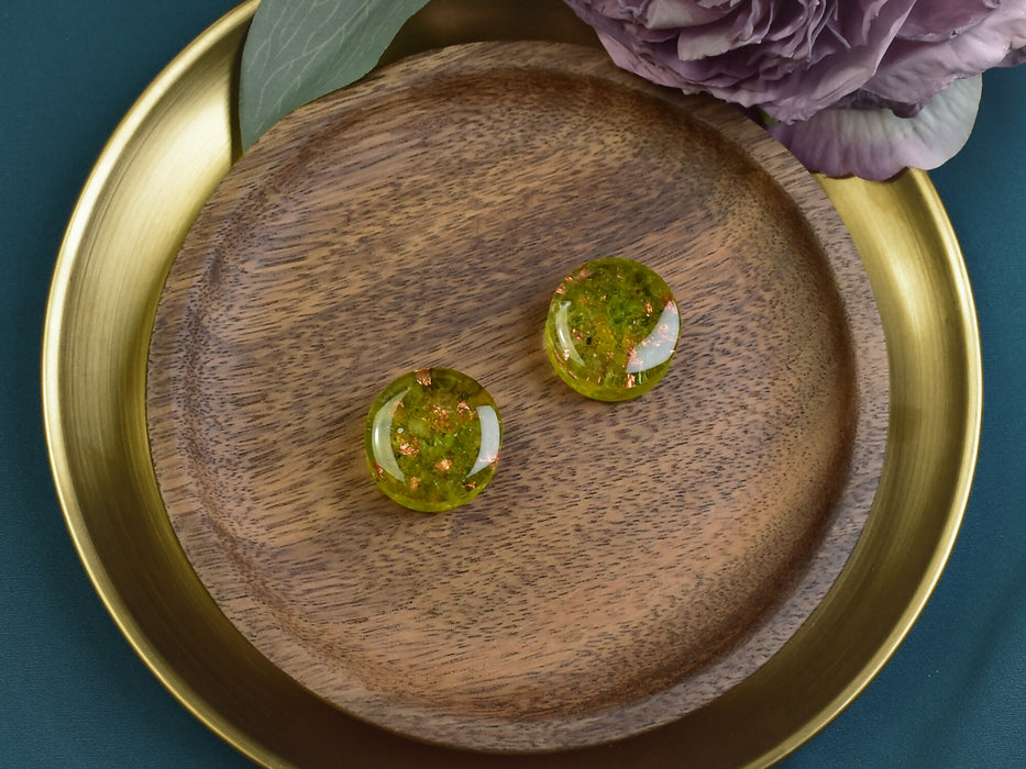 Ear Plugs 26mm Stone | Pair | Ear Plugs | Gauge Earrings | Gauged Plugs | Resin #530