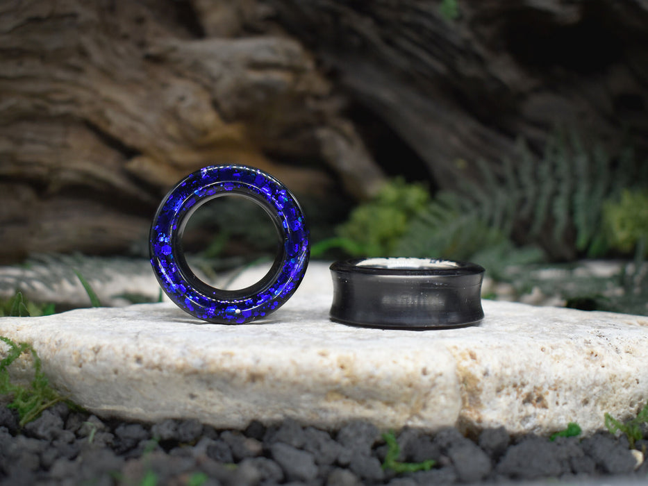 Thick-Wall Ear Tunnels 36mm | Pair | Ear Plugs | Gauge Earrings | Gauged Plugs | Resin #88