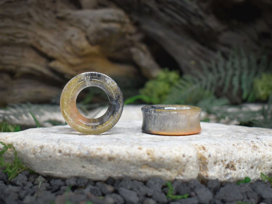 Thick-Wall Ear Tunnels 32mm | Pair | Ear Plugs | Gauge Earrings | Gauged Plugs | Resin #87