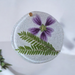 Purple Floral Compact 2