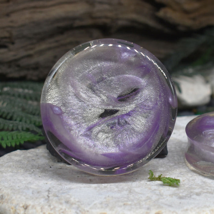 Ear Tunnels 50mm | Pair | Ear Plugs | Gauge Earrings | Gauged Plugs | Resin #46