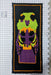 Photograph of the sample on a blocking mat.