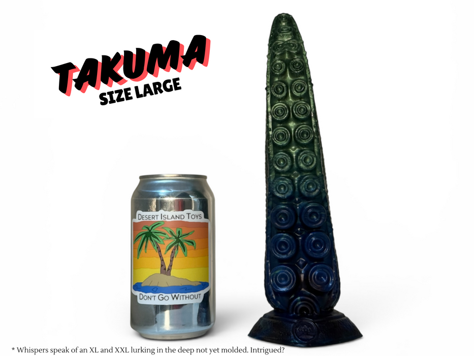 NSFW * Takuma - The Nanaimoteuthis Dildo (Customized) * Body-Safe Platinum Cure Silicone