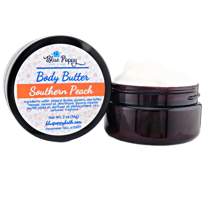 southern peach mini body butter lotion