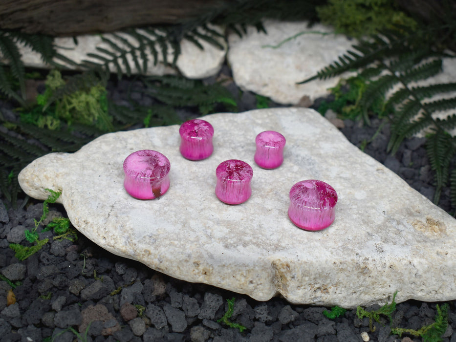 Ear Tunnels 10-18mm | Pair | Ear Plugs | Gauge Earrings | Gauged Plugs | Resin #140