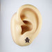 Magnetic_Clip_On_Invisible_Clipon_Stud_Pierced_Nonpierced_Earring_Earrings_Ear_FlatBack_Flat_Back_Christmas_Gingerbread_Man_clip
