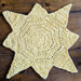 Photograph of the tarot cloth without anything on it.