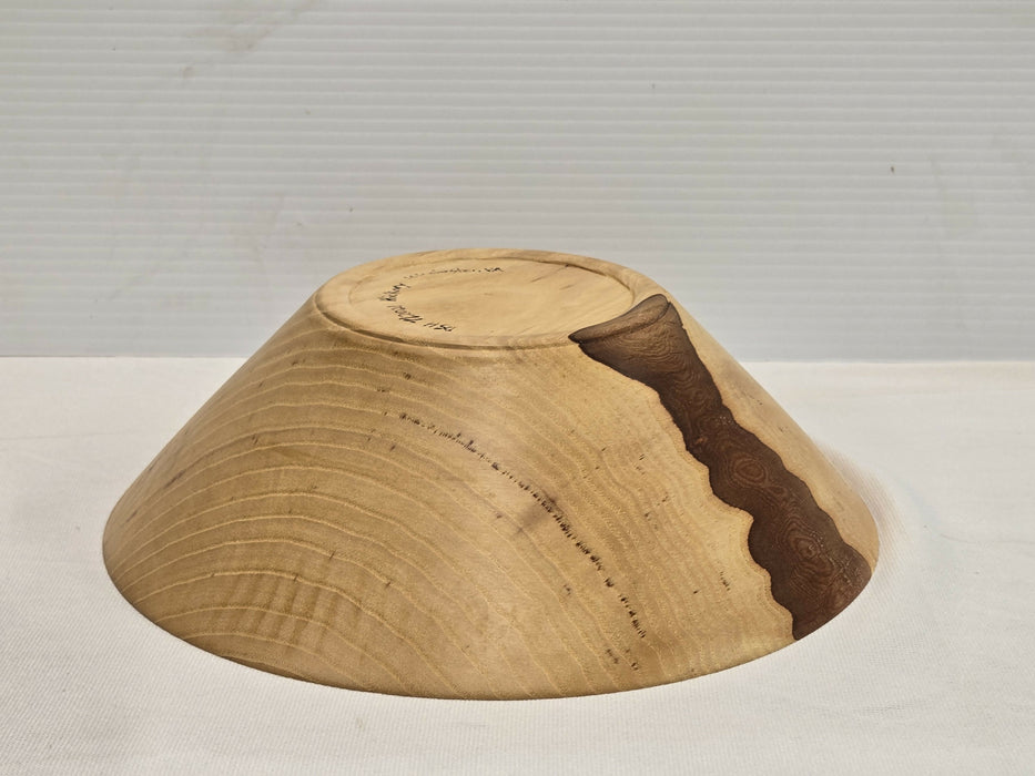 Hickory Bowl 11.75" Hand Turned