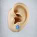 Magnetic_Clip_On_Invisible_Clipon_Stud_Pierced_Nonpierced_Earring_Earrings_Ear_FlatBack_Flat_Back_Blue_Irridescent_Druzy_Resin_8mm