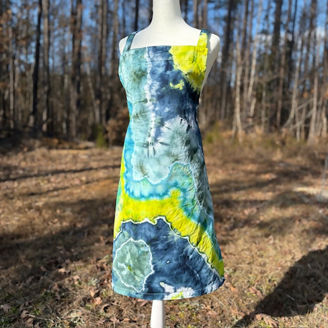 Ice Dyed Apron