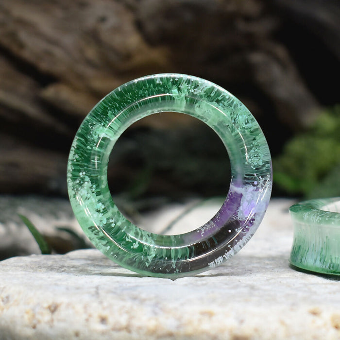 Thick-Wall Ear Tunnels 40mm | Pair | Ear Plugs | Gauge Earrings | Gauged Plugs | Resin #76