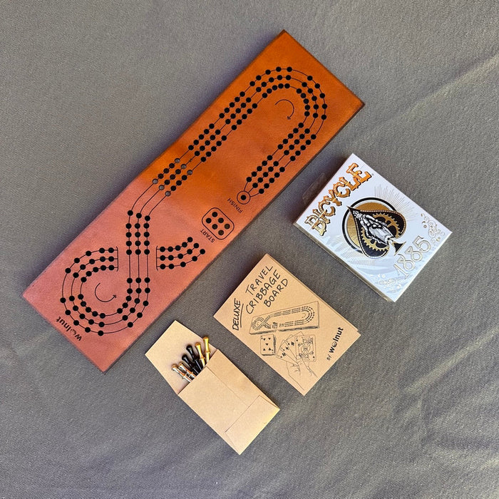 Deluxe Travel Cribbage Board