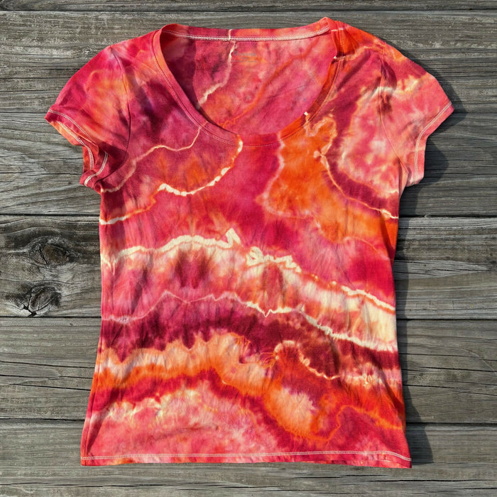 Ice Dyed Women's Shirt (size L)