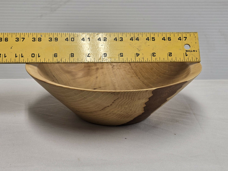 Hickory Bowl 11.75" Hand Turned
