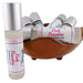 pink paradise perfume roll on bottle, pink pineapple, musk, peppery fragrance
