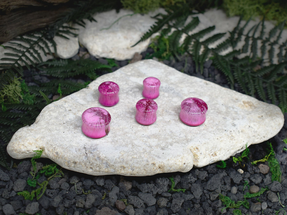 Ear Tunnels 10-18mm | Pair | Ear Plugs | Gauge Earrings | Gauged Plugs | Resin #140