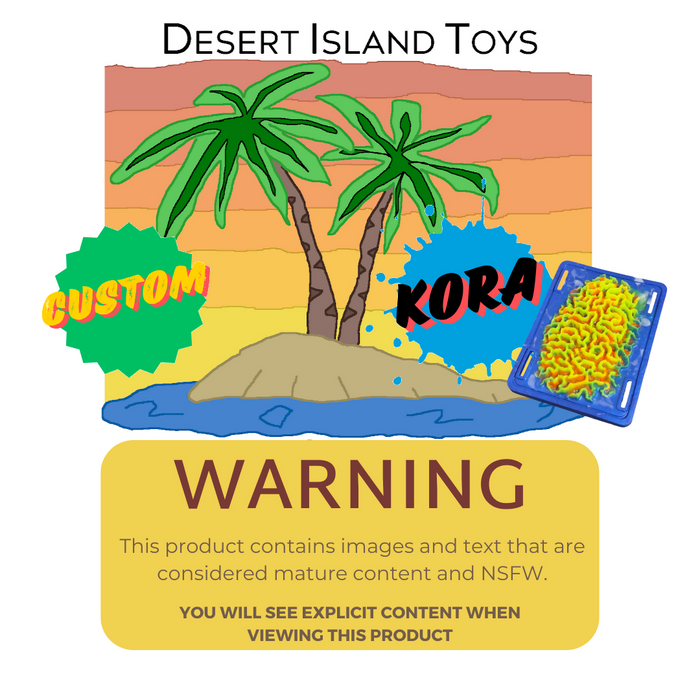 Disclaimer cover image explaining that the product is NSFW (Not Safe For Work).