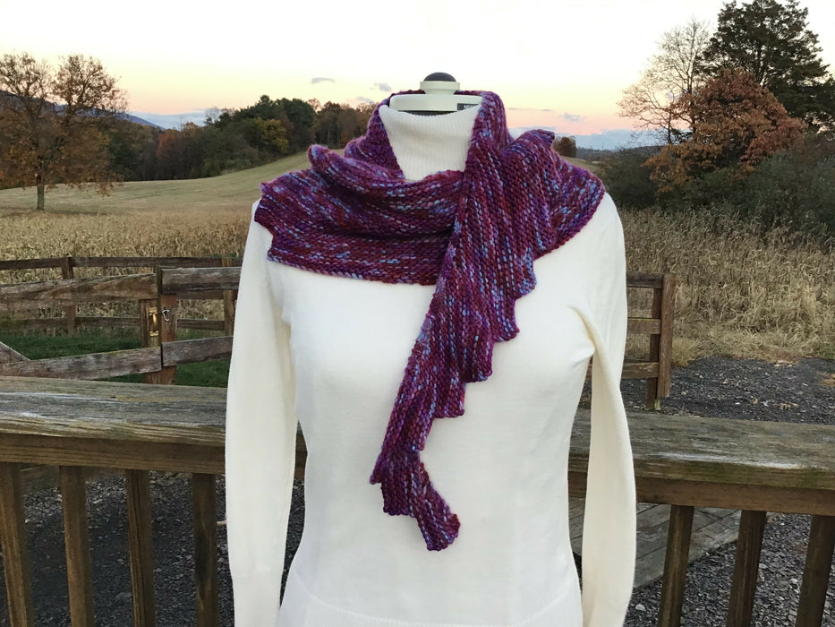 Small scarf, mini shawl, wool or wool blend