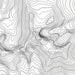 Zoomed in view of Longs Peak, Colorado poster with a topographic map.
