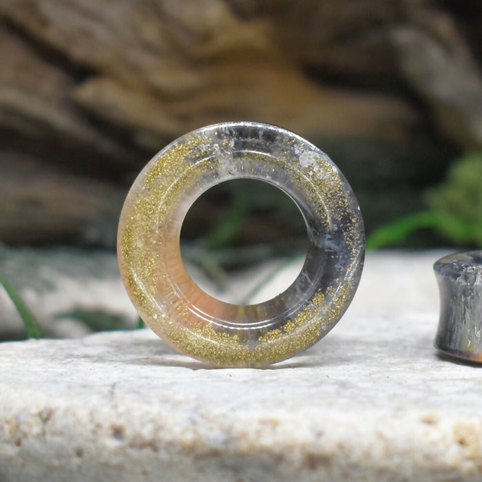 Thick-Wall Ear Tunnels 32mm | Pair | Ear Plugs | Gauge Earrings | Gauged Plugs | Resin #87