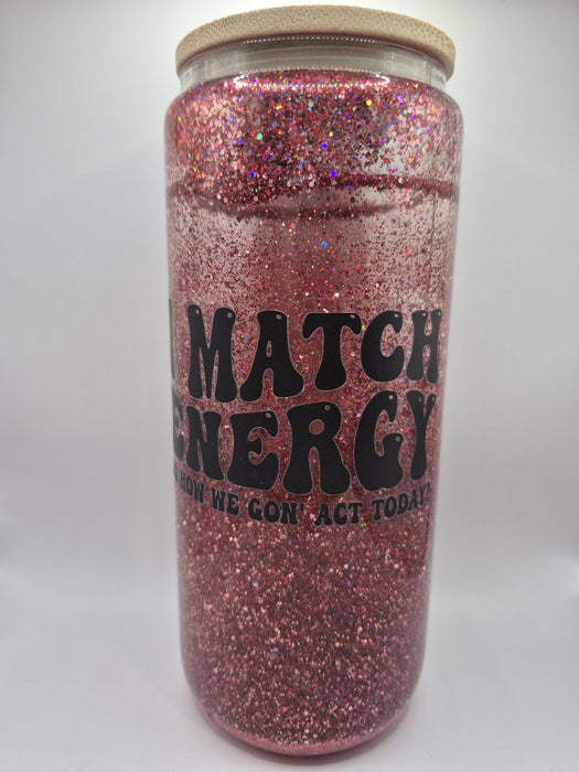 I Match Energy Snowglobe Tumbler