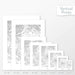 All sizes of Mount Adams, Washington topography vertical prints.