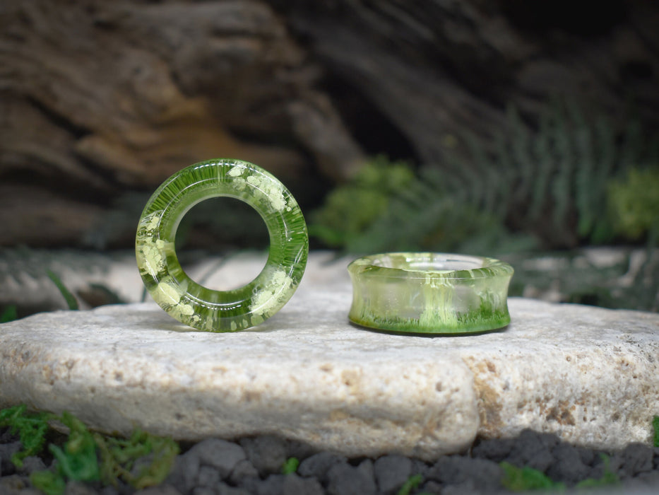 Thick-Wall Ear Tunnels 34mm | Pair | Ear Plugs | Gauge Earrings | Gauged Plugs | Resin #78
