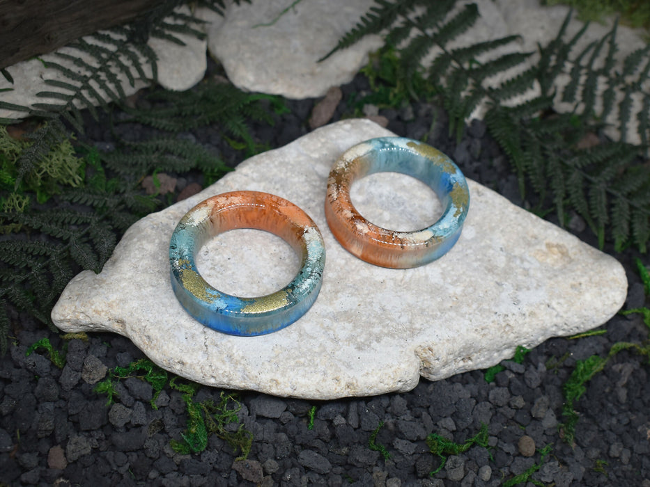 Thick-Wall Ear Tunnels 48mm | Pair | Ear Plugs | Gauge Earrings | Gauged Plugs | Resin #74