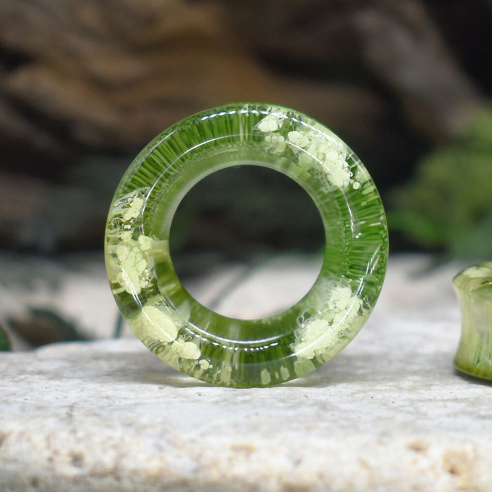 Thick-Wall Ear Tunnels 34mm | Pair | Ear Plugs | Gauge Earrings | Gauged Plugs | Resin #78