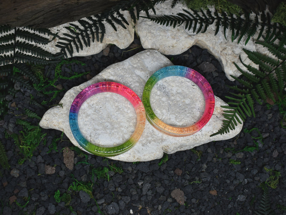 Thick-wall Ear Tunnels 68mm | Pair | Ear Plugs | Gauge Earrings | Gauged Plugs | Resin #33