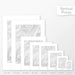 All sizes of Spruce Knob, West Virginia topography vertical prints.